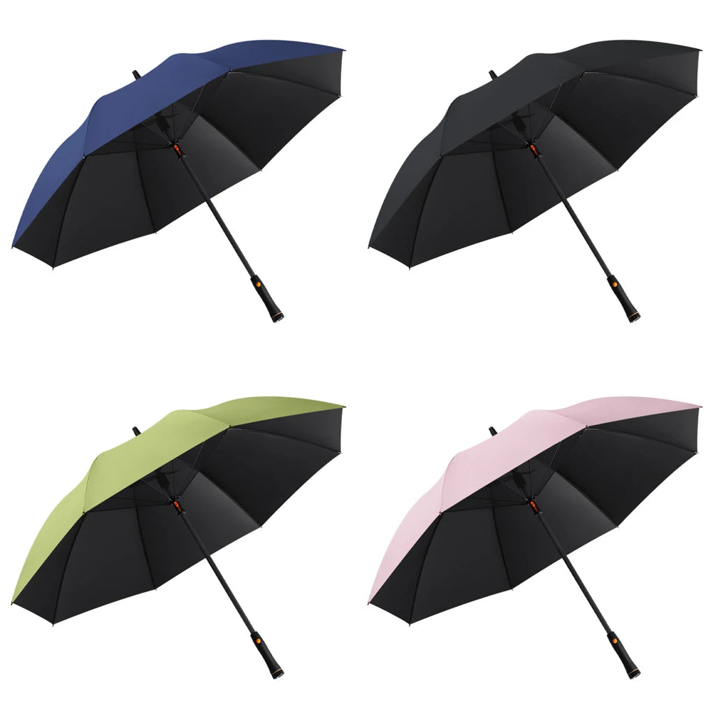선풍기우산 Large Fan Umbrella 100% UV Blocking Parasol Wind and Water Resistant Long Handle 양산 UV Protection Beach Golf Umbrella