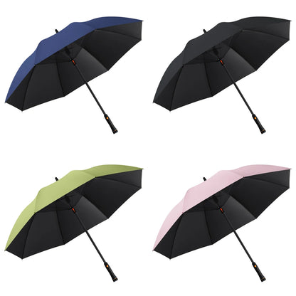 선풍기우산 Large Fan Umbrella 100% UV Blocking Parasol Wind and Water Resistant Long Handle 양산 UV Protection Beach Golf Umbrella