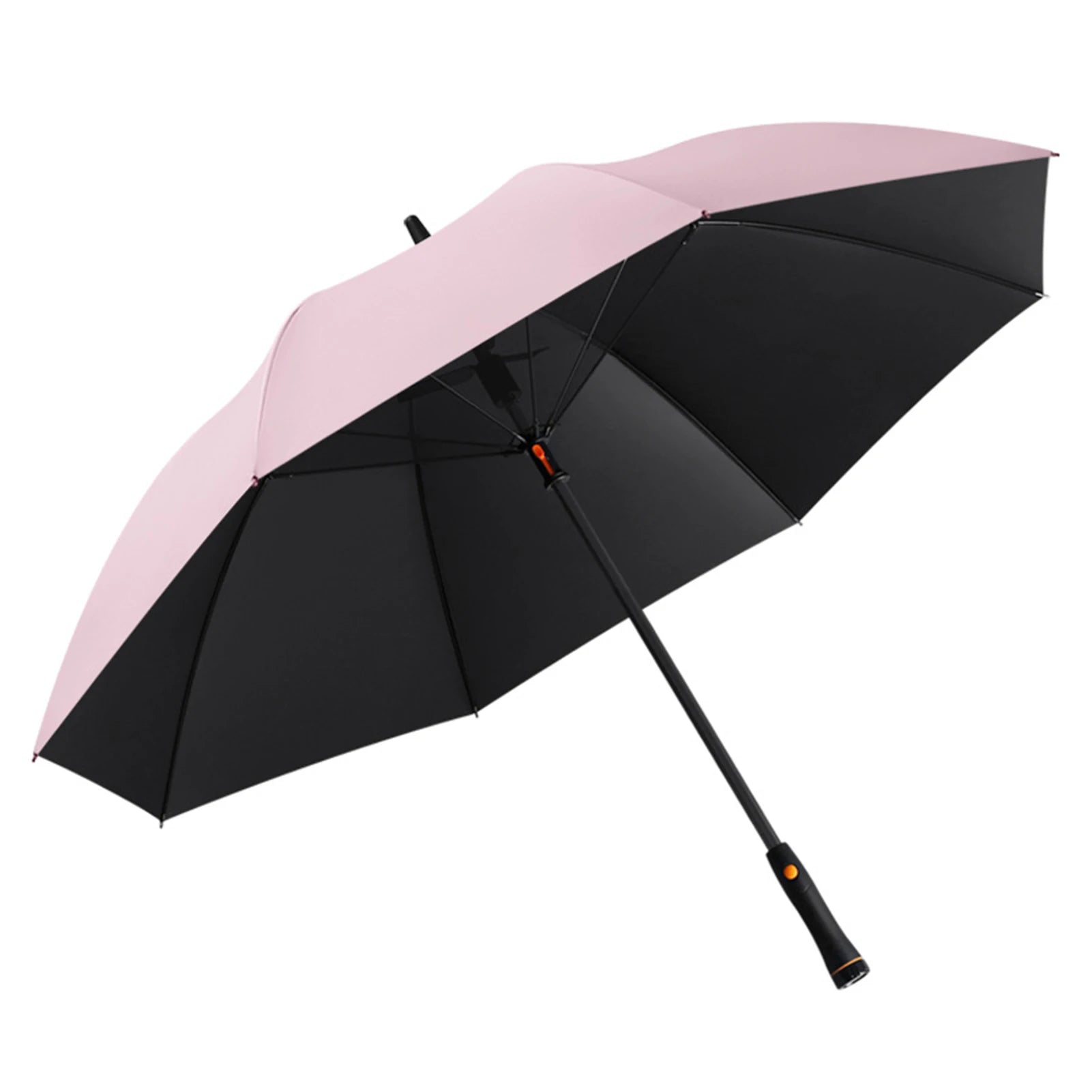 선풍기우산 Large Fan Umbrella 100% UV Blocking Parasol Wind and Water Resistant Long Handle 양산 UV Protection Beach Golf Umbrella